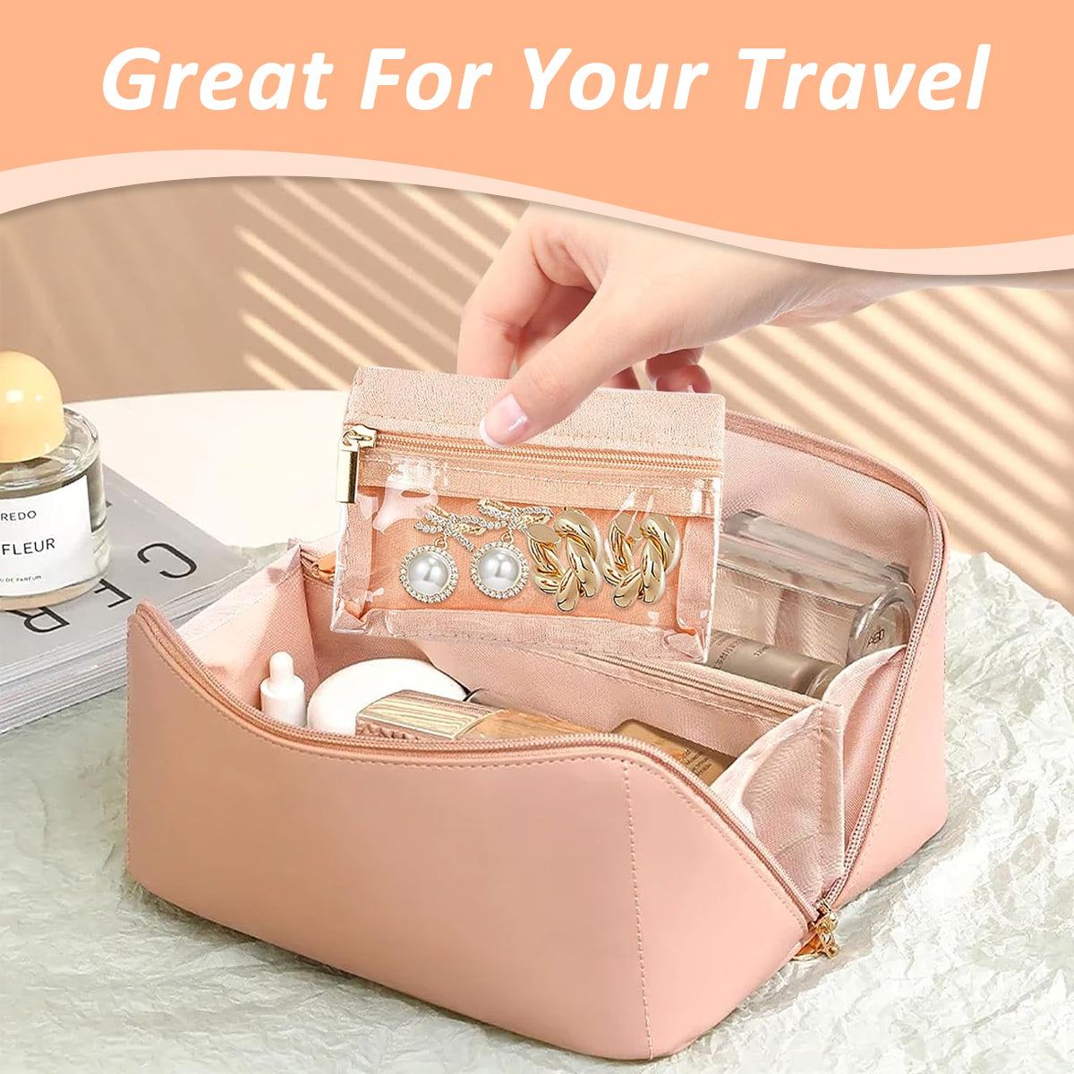 MAYCREATE 6Pcs Jewellery Organisers Pouch Travel Ziplock Jewellery Organisers Small Velvet Jewellery Pouches for Storage Jewellery Pouch for Necklaces Bracelets Rings Earrings Brooches - Pink MAYCREATE 6Pcs Jewellery Organisers Pouch Travel Ziplock Jewellery Organisers Small Velvet Jewellery Pouches for Storage Jewellery Pouch for Necklaces Bracelets Rings Earrings Brooches - Pink